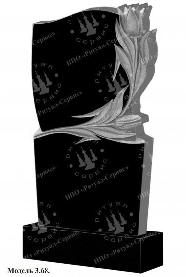 Памятник из натурального камня резной Модель 3.68