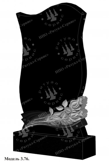 Памятник из натурального камня резной Модель 3.76