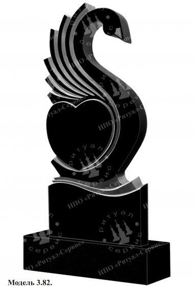 Памятник из натурального камня резной Модель 3.82