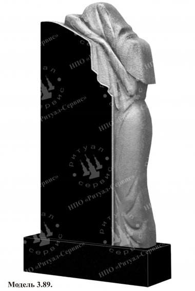 Памятник из натурального камня резной Модель 3.89