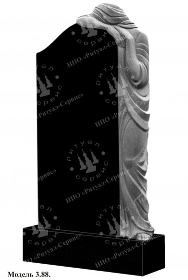 Памятник из натурального камня резной Модель 3.88
